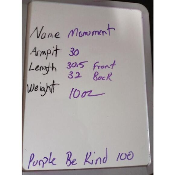 Monument Clothing Co. Shirt Men's‎ 4X White and Blue Palm Tree Button Up - Picture 8 of 8